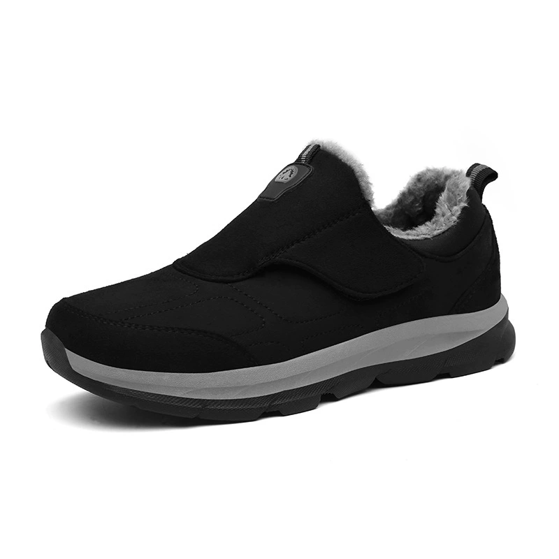Sports shoes for mother, warm non‑slip cotton sneakers A925, soft sole, autumn