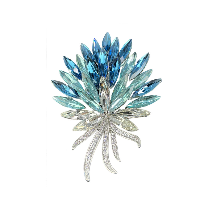 Élégante Broche En Cristal Épi De Blé Pour Femme Bijou Chic_voghion.com