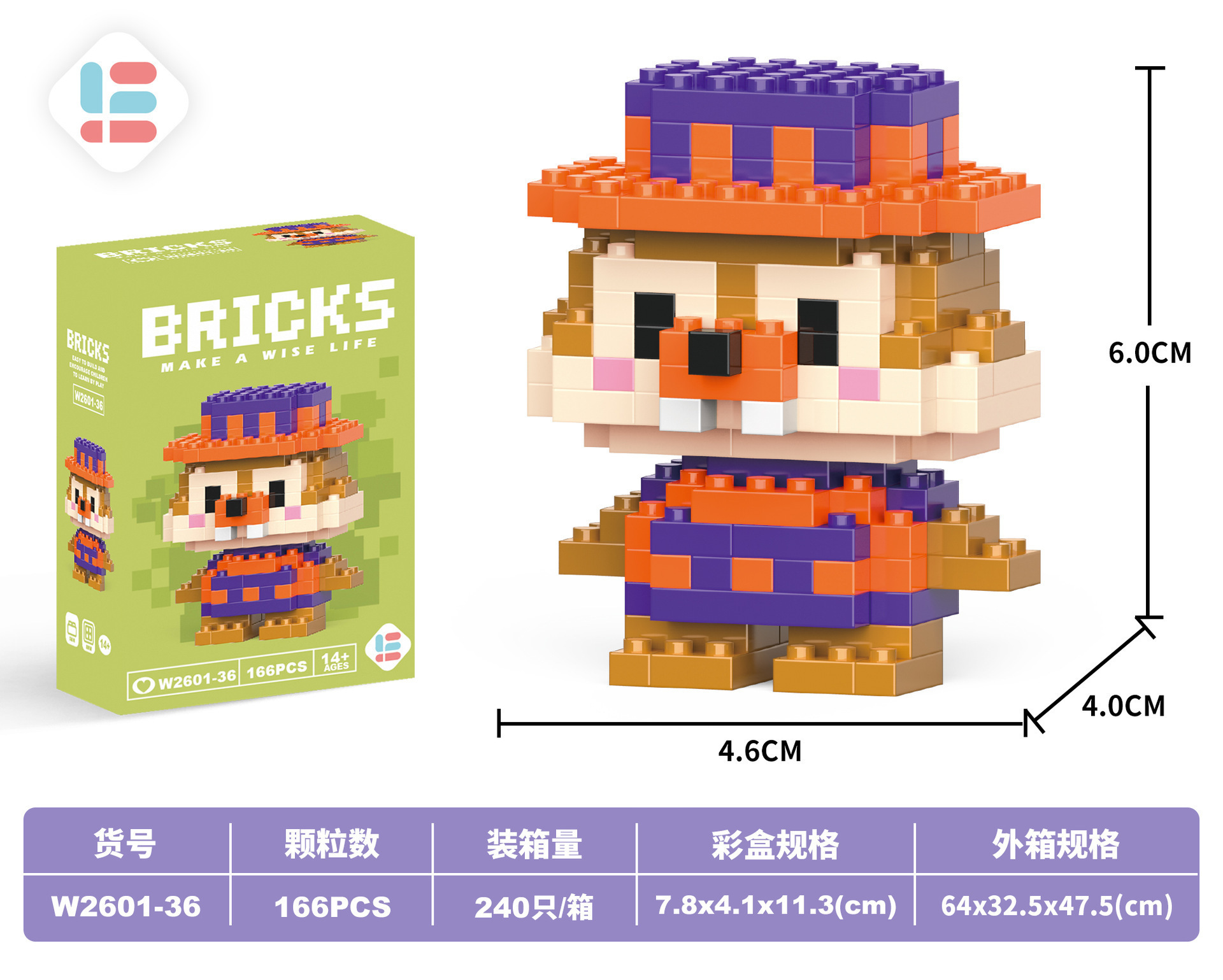 Venta al por mayor transfronteriza Lele Brothers ensamblado partículas pequeñas bloques de construcción de rompecabezas juguetes mini rompecabezas tridimensionales para niños micropartículas