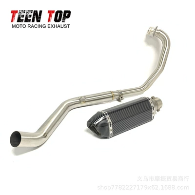 Full Section, Exhaust manifold - cb190f-stainless-steel-front-section-small-hexagonal-car-pattern