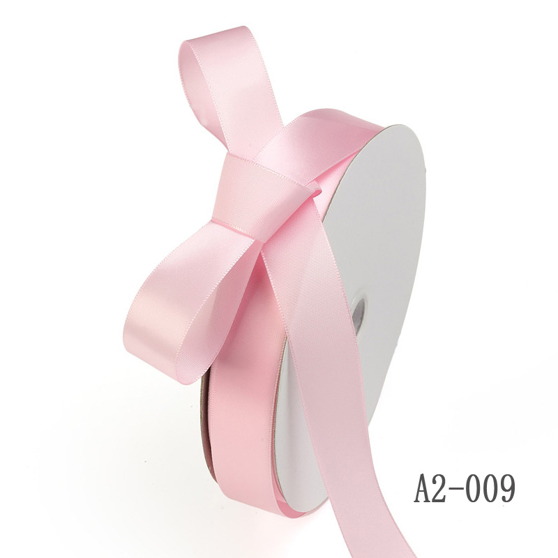 Poliéster cinta arco flor arte paquete seda cinta embalaje Decoración Accesorios caja regalo embalaje cinta al por mayor