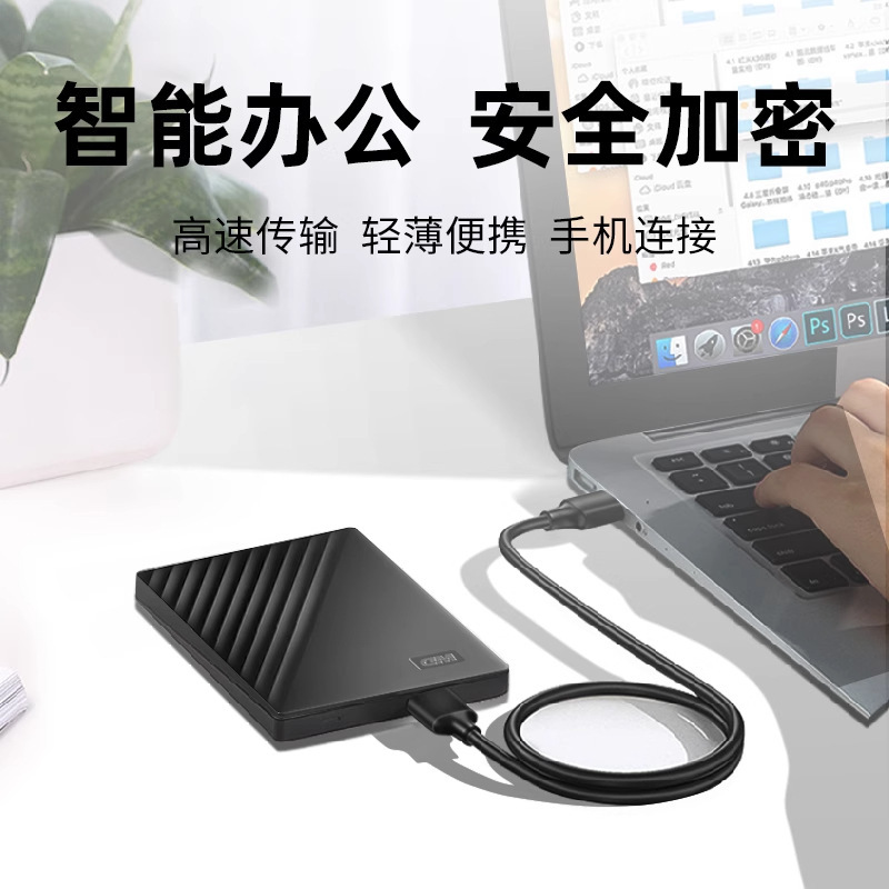 移动硬盘WD西部数据My Passport随行版1T 2T4T电脑适用WDBS4B0020|undefined