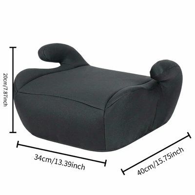 Car child safety seat with Side Protection, 360-Degree - 3-12-years-old-3ci-size-full-level-certification-ece-r12904-eu-e8-safety-standard-black-3-12-years-old-seat-belt-fixation-universal-model-ergonomic-design