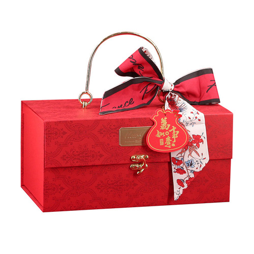 2024 Year of the Dragon new New Year gift box ins style new year gift packaging box empty box small batch customization