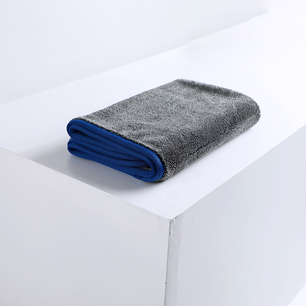 Suministro directo de fábrica de tela retorcida de microfibra toalla de coche de trenza pequeña toalla de recogida de agua grande de descontaminación multifuncional