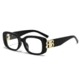 C7 Black Frame Clear Lens