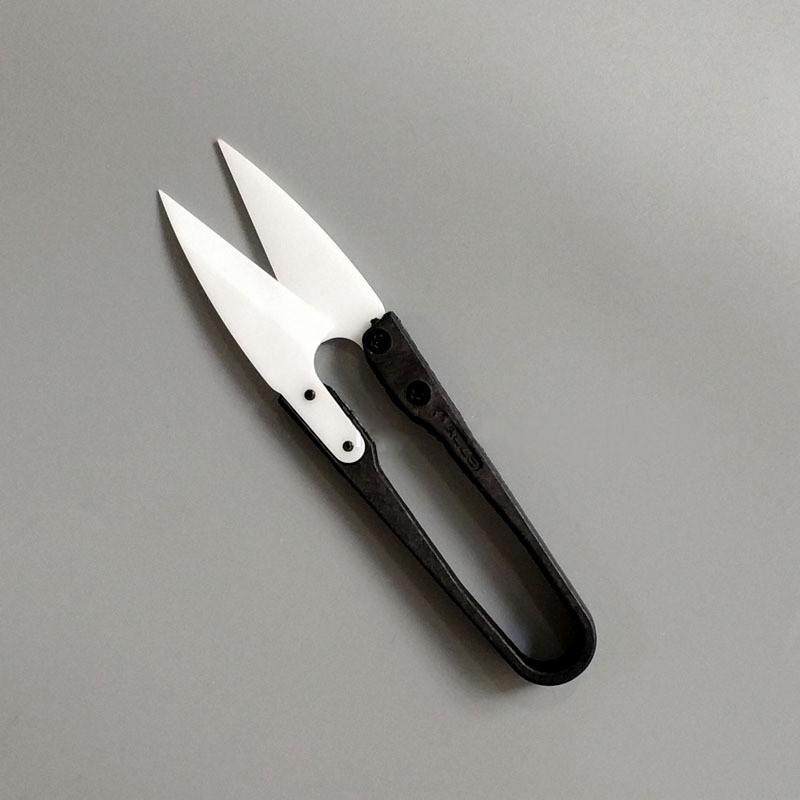 源头工厂氧化锆陶瓷纺织剪钓鱼专用陶瓷剪刀纺织厂绝缘线剪纱剪