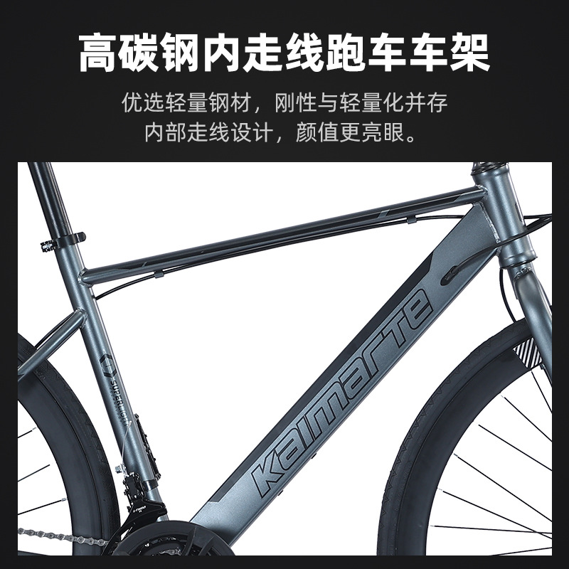 Fabricantes al por mayor recto bicicleta carretera modelo de cambio de velocidad de bicicleta de caña adulto hombre y mujer ligero ocio ciclismo de carreras