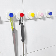 多巴胺吸盘挂钩真空挂钩圆形免打孔无痕钩粘门后墙壁挂衣架挂勾