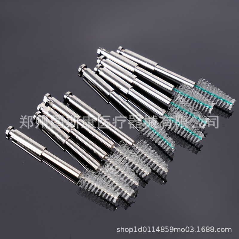 Dental Root Canal Cleaning Brush W1 W2 W3 W4 W5 W6 Root Canal Cleaning Brush Endodontic Treatment Brush Dental Materials