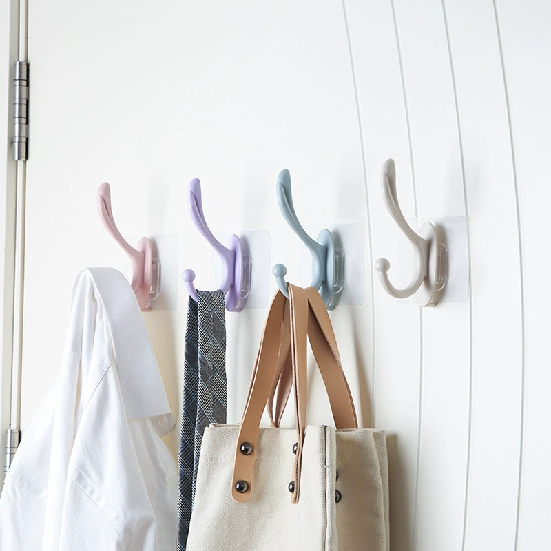 Крючок без перфорации бесшовный прочный клей для кухни и ванной комнаты настенный крючок без ржавчины за дверью