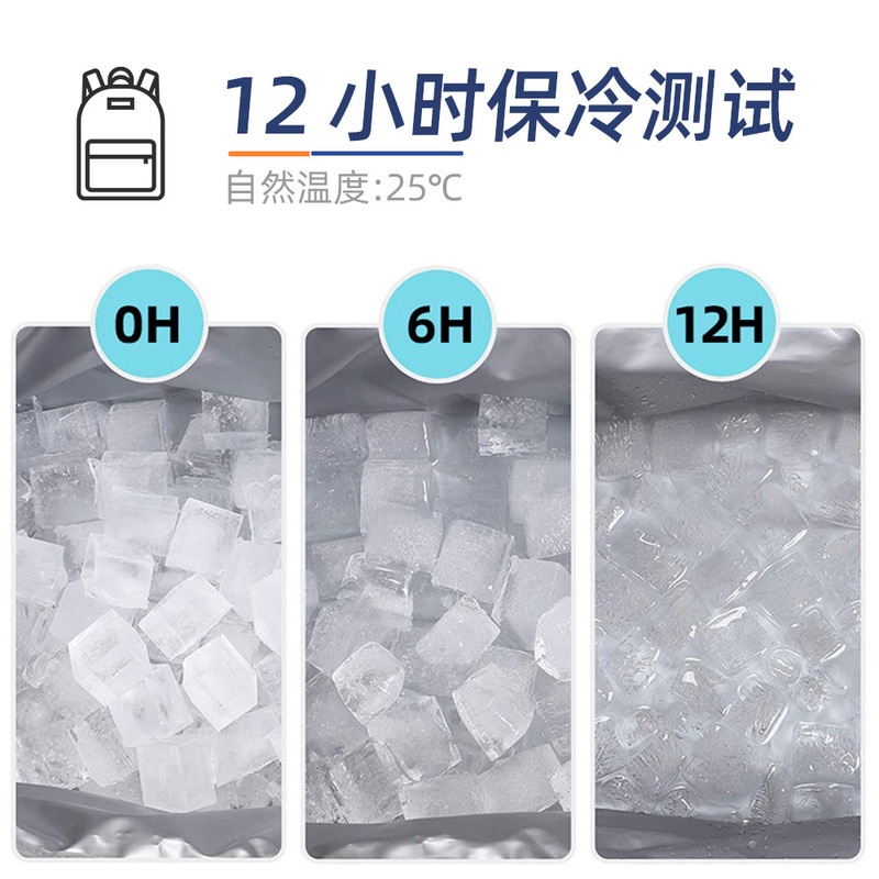 跨境爆款大容量保温包户外露营保温背包牛津布冰包双肩保温袋定制|undefined