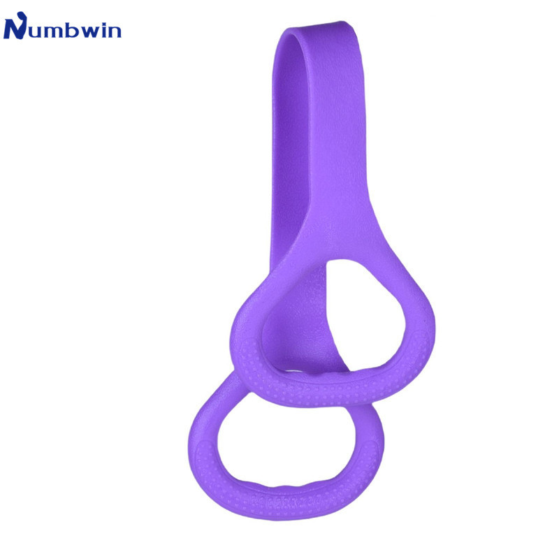 Numbwin Heart-Shaped Figure-Eight Resistance Band Massage Point Handle Resistance Band High-Quality 120g Yoga Back Stretching Band