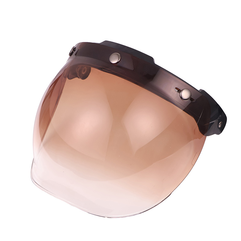 Visera de Burbuja para Casco de Motocicleta Tres Botones PC TPU Resistente a Arañazos image 8