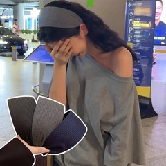 易梦玲同款法式针织宽边发箍女秋气质高级感头箍外出百搭发卡头饰