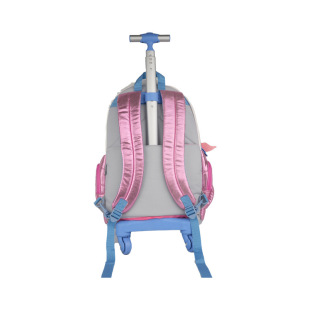 Sequin Trolley Schoolbag Primary School Students First, Second, Fourth to Sixth Grade Kidsren Climbing Stairs Backpack Cute Bow Backpack