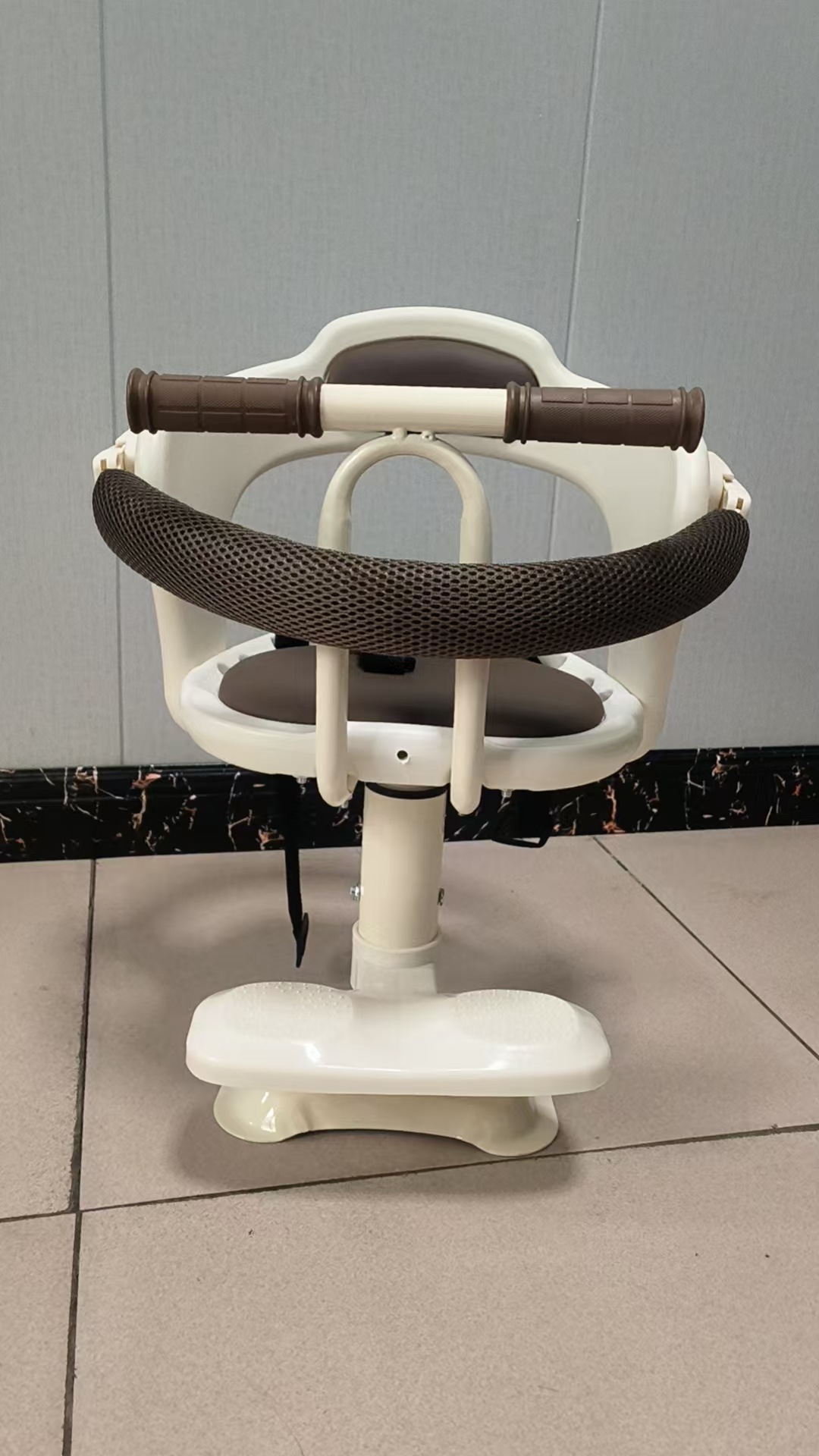 Front-mounted child seat for electric vehicles, scooter, motorcycle, baby seat, infant child safety stool