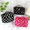 Cosmetic bag, handheld small clutch bag, mirror, storage system