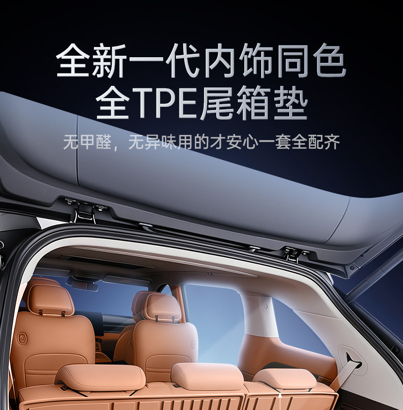 Suitable for Leapmotor D99 Trunk Mat Tpe26 New Model Car Modification Interior Accessories Foot Mats and Trunk Supplies Collection