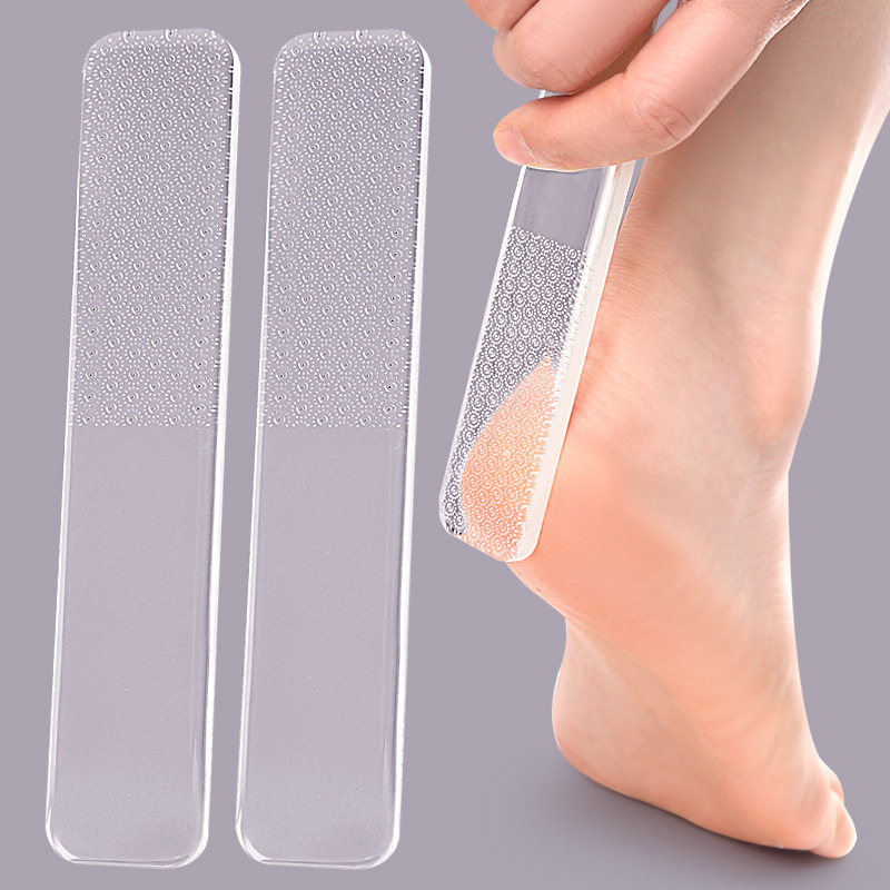 纳米玻璃磨脚器手足部老茧死皮脚板挫手持款指甲修形美甲工具