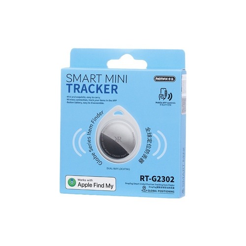 REMAX smart AirTag global positioning mini anti-lost device is suitable for Apple wireless waterproof GPS remote positioning