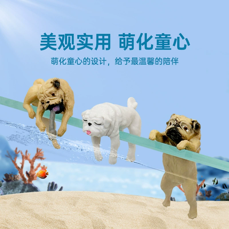 Аквариум с собакой, висящие творческие ландшафтные украшения, офисные украшения, висящие декоративные мини-декоративные микро-ландшафты