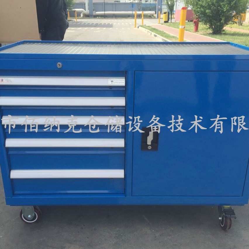 天津多功能工具车 带抽屉可移动工具车 防静电车间柜 防锈结实