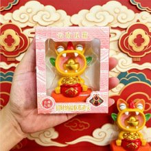 招财瓦猫云南旅游纪念品桌面摆件大理礼物丽江伴手礼树脂工艺品
