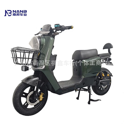 Elektrikli motosikletlər Adults, Two-Wheeled Electric Bike, Electric - olive-green-export-bare-bike-battery-not-included