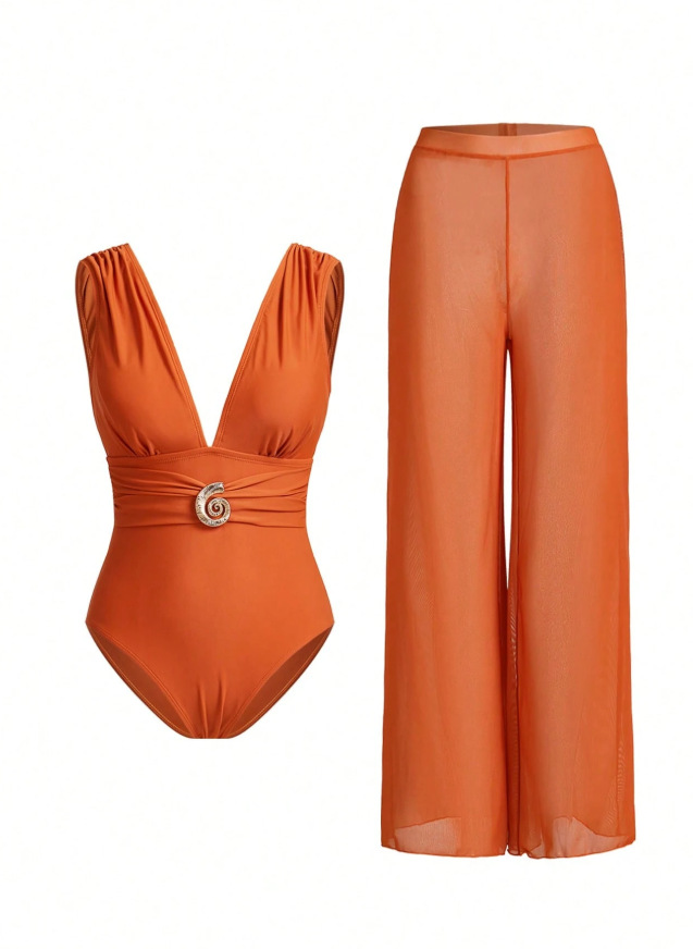 Dames badpak eendelig sexy bedrukt sneldrogende zwemkleding_voghion.com
