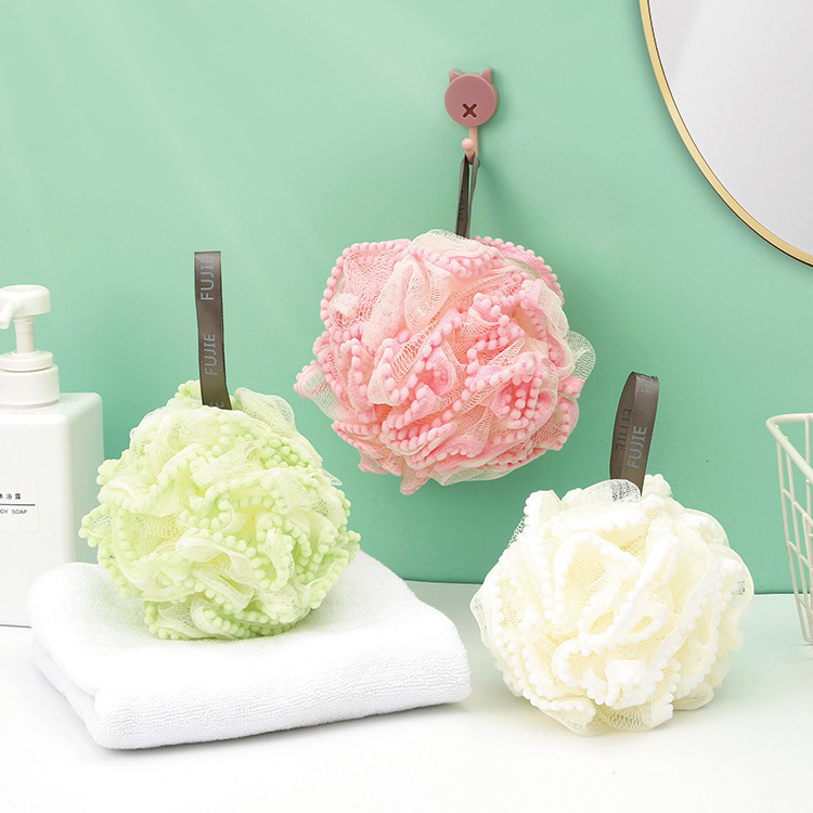 High-End Large Pearl Bath Ball, Non-Scattering Flower Bath Ball, Cute Bubble Bath Ball, Female Bath Flower Bath Towel High-End Large Pearl Bath Ball, Non-Scattering Flower Bath Ball, Cute Bubble Bath Ball, Female Bath Flower Bath Towel