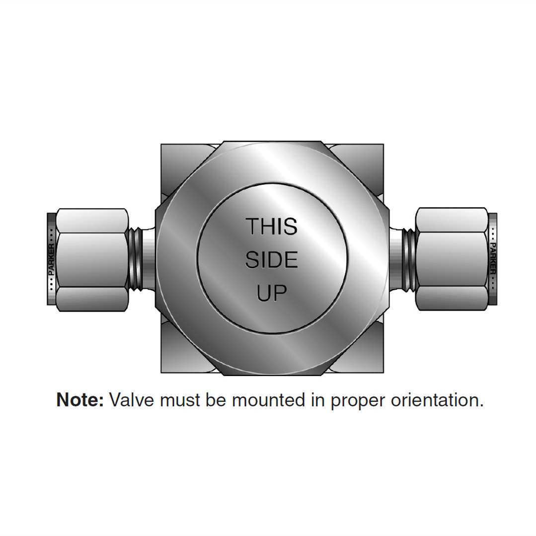 Parker派克 IPD单向阀-LC系列升降式 2F-LC6L-SS