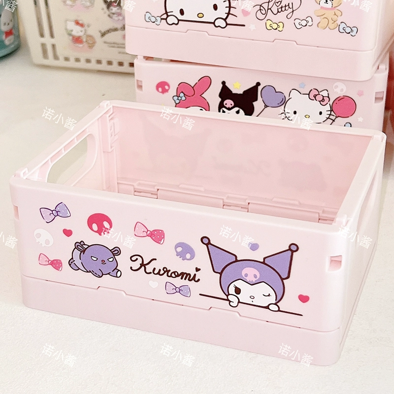 Japanese table foldable tower, storage box, folding stationery for students, storage system