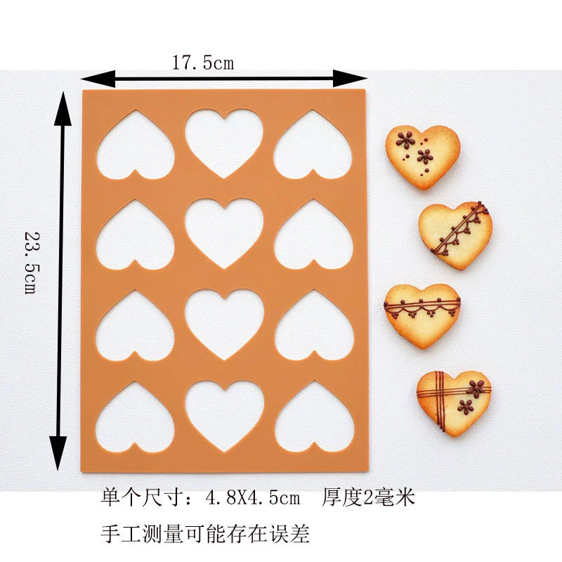 White compact silicone mold, acrylic food silicone