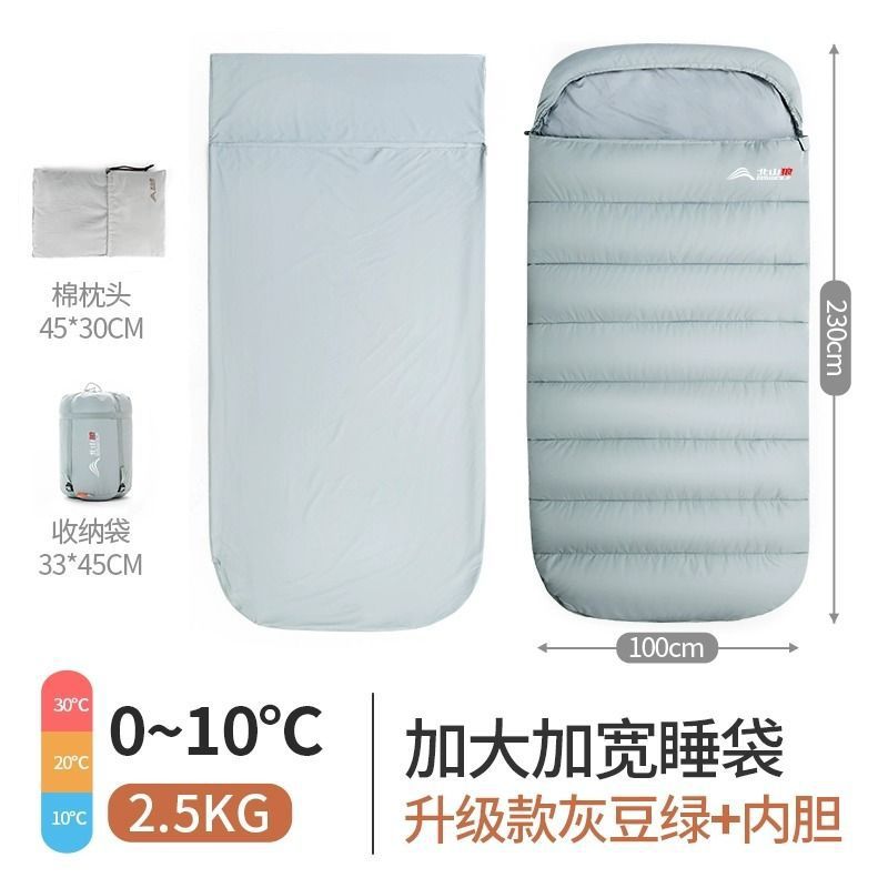 녹두 재 2.5kg [라이너 업그레이드] + 면 베개