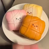 Squish-ремешок, реалистичный лизун из натурального слайма, игрушка, хлеб, антистресс