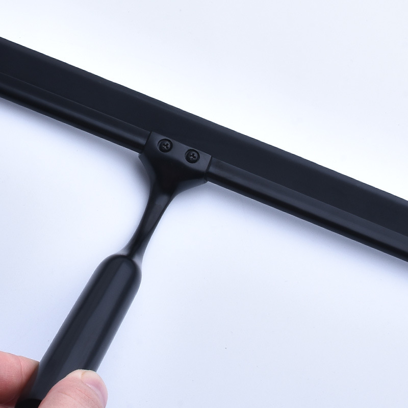 Limpiacristales de acero inoxidable, raspador de silicona suave para cristales, limpiador, limpiador de azulejos y espejos de baño