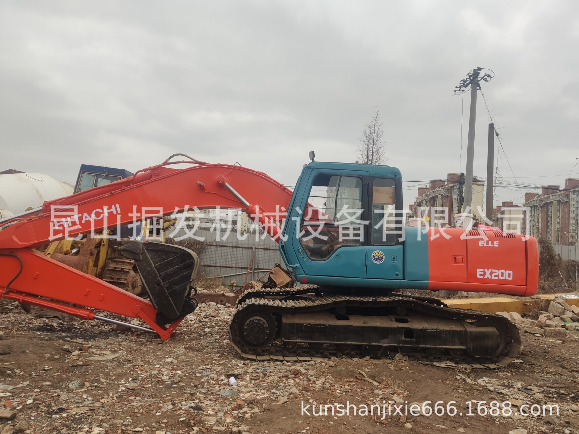 Hitachi 200钩机日立EX200-3挖掘机