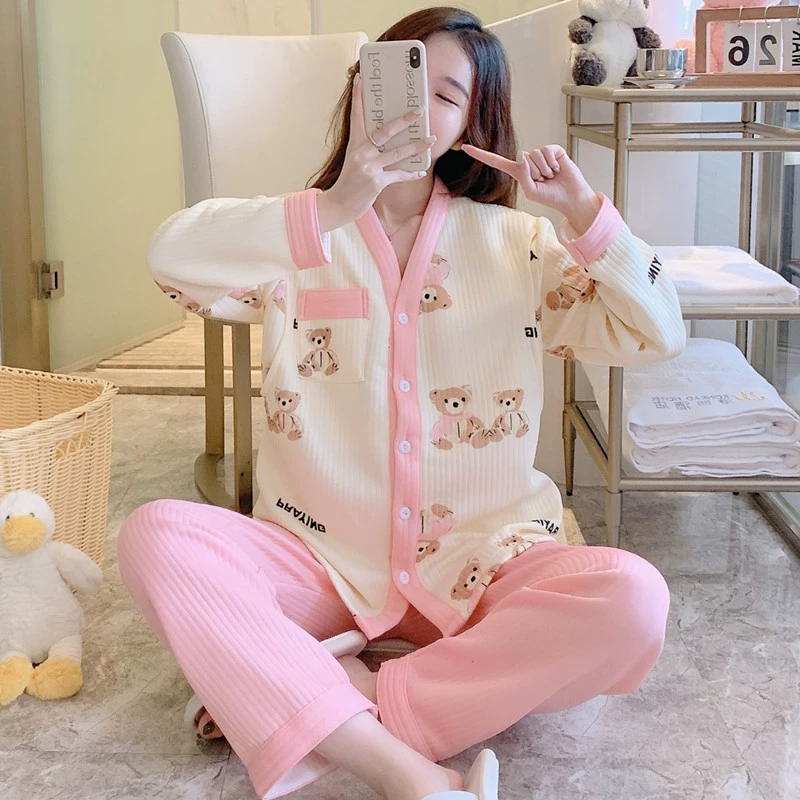 [Отломанный код специальной очистки] Воздушно-хлопчатобумажная одежда для родов осенью и зимой