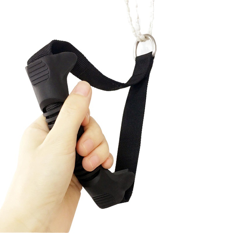 Correa de gimnasio mango de cinta accesorios para equipos de potencia manejar equipo de fitness mango de bíceps