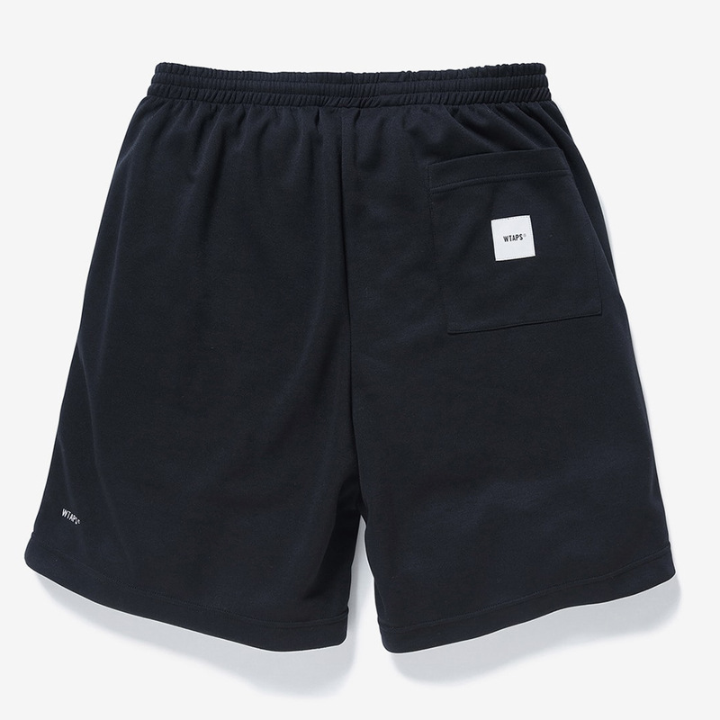 WTAPS23 SSCasual Embroidered Shorts Summer Japanese Sports Loose Black Shorts Men's Straight Pants