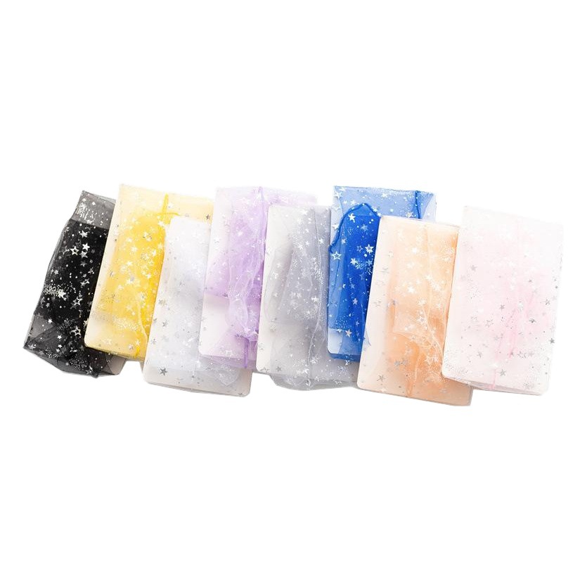 Calcetines de pelo fino de verano japonés calcetines de hadas estrella de estampado en caliente calcetines de princesa transpirables de encaje calcetines de malla transparente