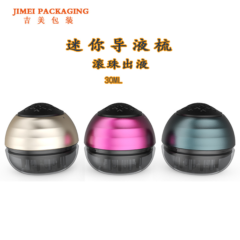 En stock mini medicina dispensador cuero cabelludo cuidado del cabello peine puede agregar cuidado del cabello aceite belleza herramienta masaje líquido peine