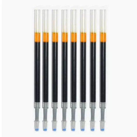 Retractable gel pen, student carbon pen, black press-action signature pen, stationery and office supplies wholesale, refillable