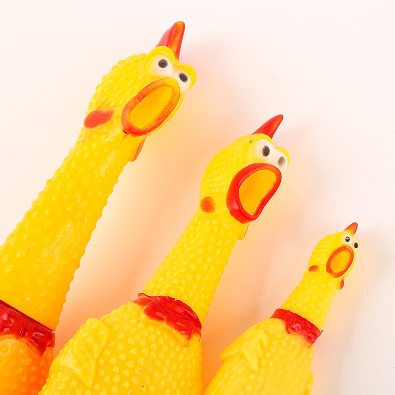 Scream Chicken and Dog Pet Scream Sound Stress Relief Prank Scream Chicken Yiwu Street Economy