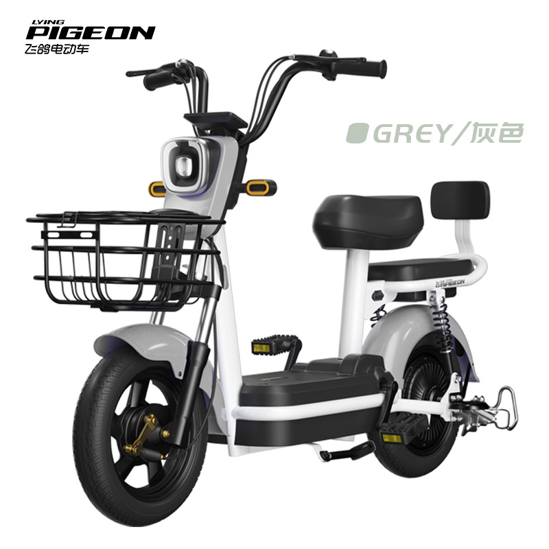 Flying Dove nuevo LCD nuevo estándar nacional coche eléctrico para mujeres coche de batería pequeña asistido batería de litio motocicleta