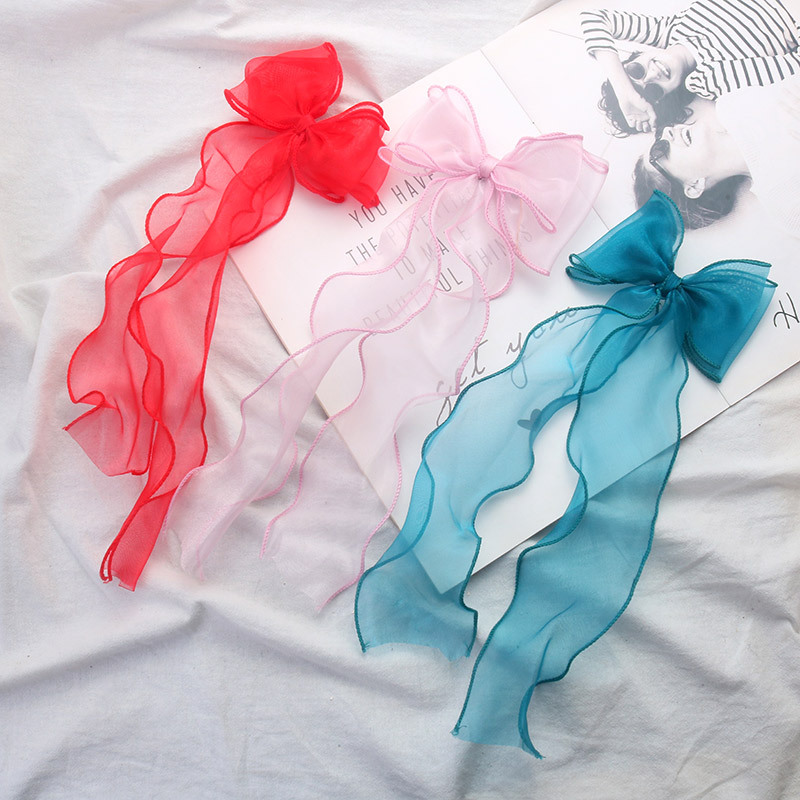 solar system mermaid Pearl Shadai Big bow Lolita Aesthetic Ribbon bow Headdress Hairpin