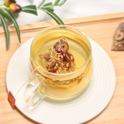 Qiaoyuntang Ganmai and Jujube Soup 480g/bag No-boil brewing wheat, licorice and red date soup available in triangular bags