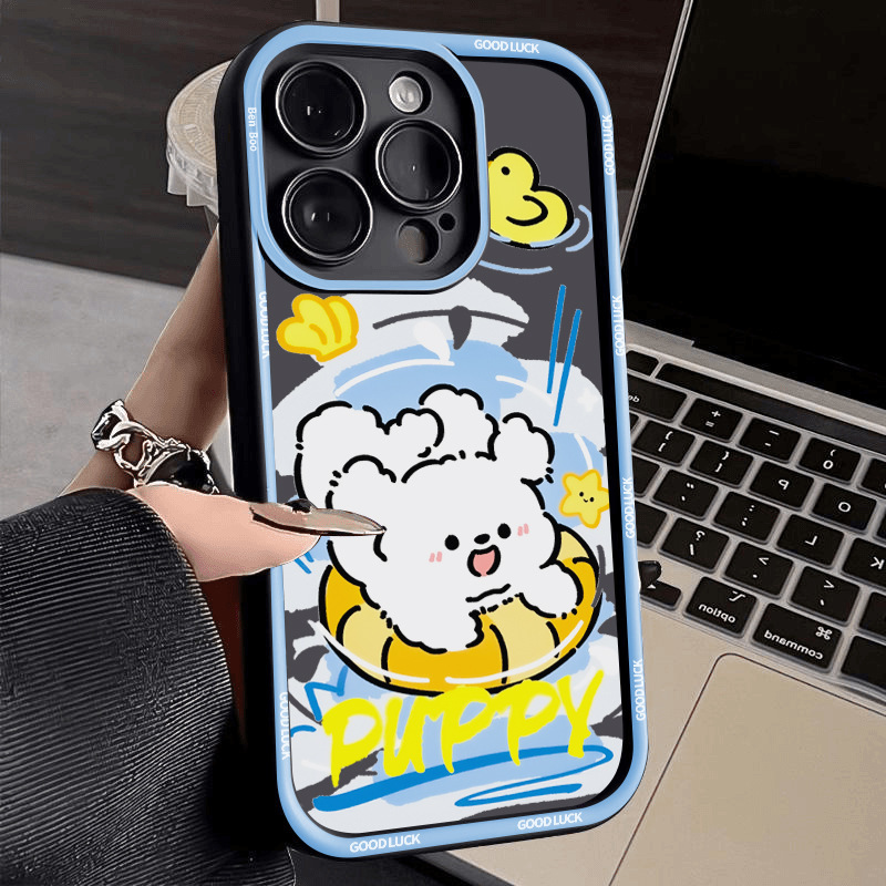 Suitable for Transsion Swimming Ring Puppy Infinixsmart8 Cross-Border Tpu Emery Pop Mobile Phone Case