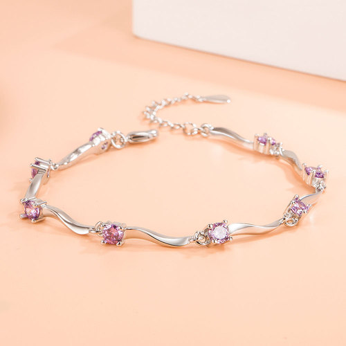 Weihua New Silver-plated Bracelet for Women Korean Fashion Retro Cute Jewelry Birthday Gift Taobao Sales